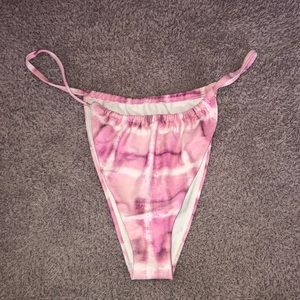 Pink String Bikini Bottoms